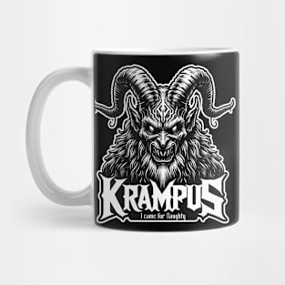 Krampus Night Terror Tee: I Came for Naughty Mug